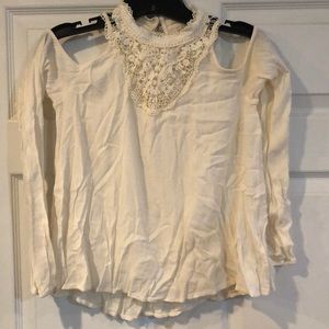 Hollister cold shoulder top